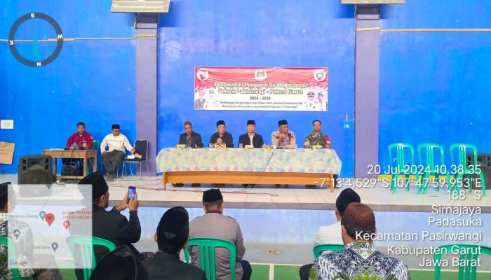 Polsek Pasirwangi Tetapkan Pengurus Da’i Kamtibmas