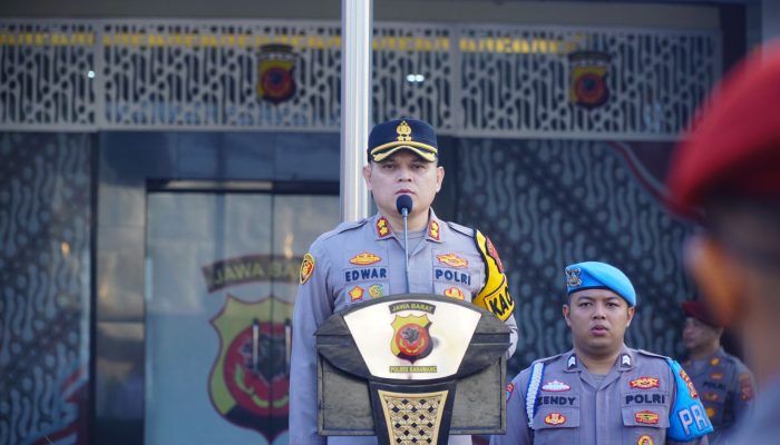 Kapolres Karawang AKBP Edwar Zulkarnaen Sampaikan Arahan dan Penekanan Terkait PelaksanaanTugas