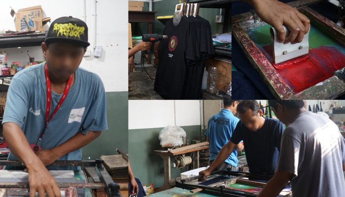 Mengasah Keterampilan, Warga Binaan Rutan Cipinang dibekali Pelatihan Sablon Manual