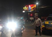 Cegah Gangguan Kamtibmas, Polsek Cidadap Tingkatkan Patroli Malam Dengan Blue Light Patrol