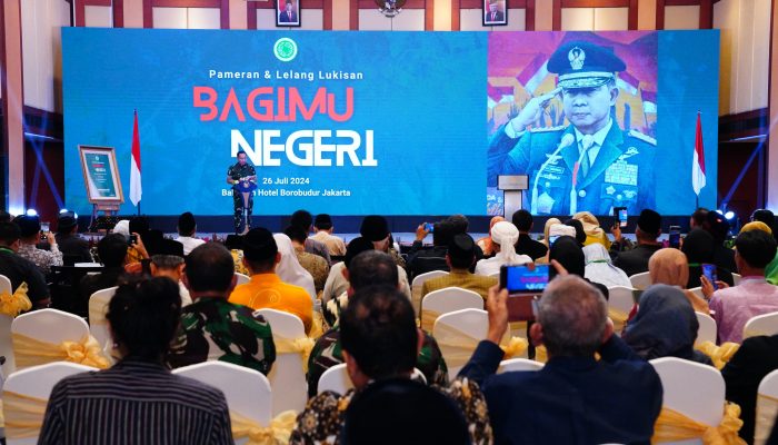 Panglima TNI Hadiri Pembukaan Pameran Lukisan “Bagimu Negeri”