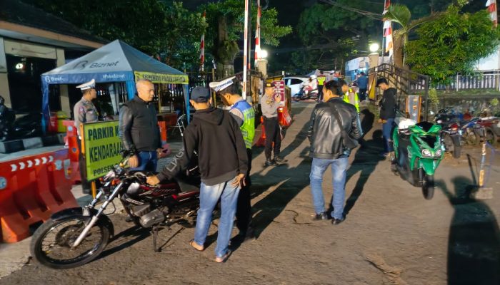 Polsek Sukajadi Gelar Razia Sajam Dan Knalpot Brong Di Malam Minggu