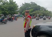 Antisipasi kepadatan Lalin Pagi Hari, Personil Unit Samapta Polsek Panyileukan Lakukan Pengaturan Yanmas Pagi Hari