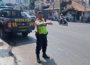 Berikan Rasa Nyaman Dan Aman Kepada Masyarakat, Anggota Unit Patroli Samapta Polsek Cidadap Laksanakan Pelayanan Siang Hari