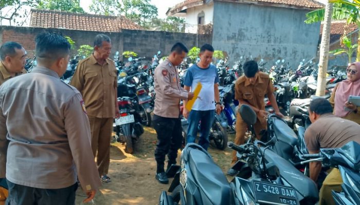 Polsek Leles Kembali Razia Knalpot Tidak Sesuai Spesifikasi Teknis