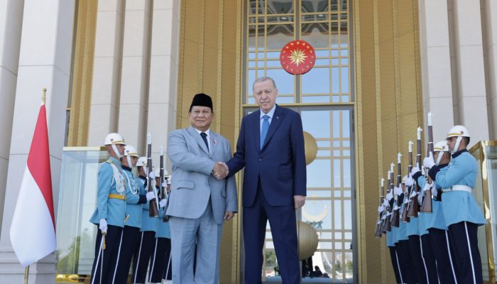 Temui Presiden Erdoğan, Menhan Prabowo Bahas Kerja Sama Pertahanan RI – Turki