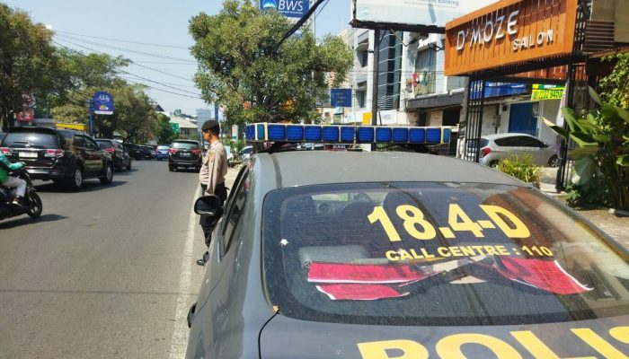 Ciptakan Rasa Aman , Unit Patroli Samapta Polsek Sukajadi Giat Yanmas Siang