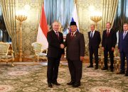 Pertemuan Menhan Prabowo Dengan Presiden Rusia Vladimir Putin, di Rusia