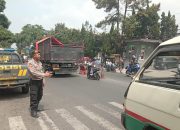 Polsek Cidadap Gelar Protap Siang Antisipasi Gangguan Kamseltibcar Lantas