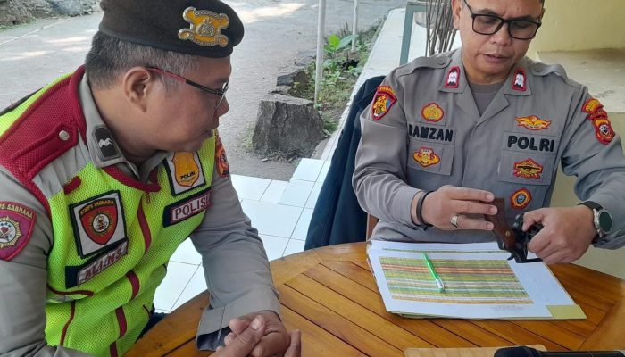 Kanit Propam Polsek Cidadap Polrestabes Bandung, Pimpin Operasi Gaktibplin