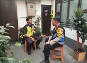 Bhabinkamtibmas Sukaraja Polsek Cicendo Polrestabes Bandung, Bersinergi Patroli Dialogis Binluh Security