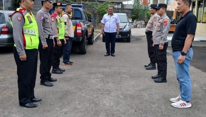 Antisipasi Tahanan kabur Personil Piket Polsek Babakan Ciparay Cek Ruang Tahanan