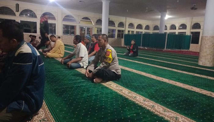 Jaga Situasi Kondusif, Polsek Wanaraja Safari Shubuh