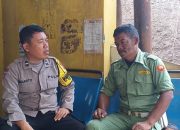 Personil Polsek Cinambo melaksankan Binkamsa/himbauan kamtibmas kepada Satpam di Lingkungan Kelurahan Bapeng