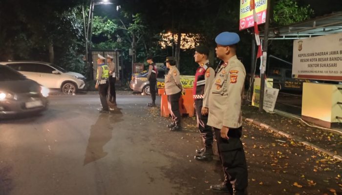 Antisipasi Gangguan Kamtibmas, Kapolsek Sukasari Lakukan Giat Pengecekan Knalpot Tidak Sesuai Spesifikasi Teknis dan Ops Sajam