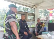 Sinergitas TNI POLRI Sambang ke Kantor Keuskupan