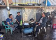 Bhabinkamtibmas sukamulya Kec.Cinambo Kota Bandung melaksanakan giat DDS/Sambang menyampaikan Binluh Harkamtibmas