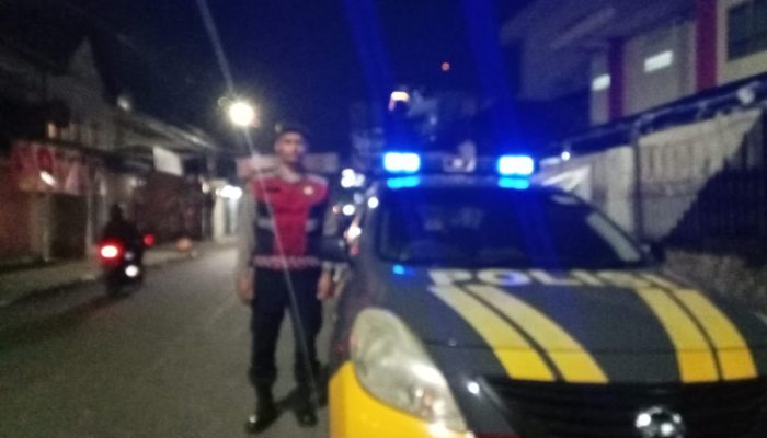 Antisipasi Gangguan Kamtibmas dan Kejahatan Malam Lainnya Personel Polsek Andir Lakukan Patroli dan Pemantauan Malam Hari