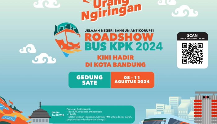 KPK Bakal Gelar Roadshow Bus KPK di Kota Bandung, Sebarkan Pendidikan dan Pesan Antikorupsi