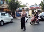 Pelayanan masyarakat oleh unit lalulintas Polsek Arcamanik
