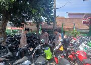 Polsek Leles Gelar Operasi Penertiban Knalpot Bising di Kecamatan Leles