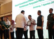 Kecamatan Pameungpeuk Menerima Penghargaan Bergengsi Dari Kementerian Pertanian Republik Indonesia
