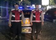 Jaga Kondusifitas, Unit Patroli 18.4.D Polsek Cicendo Polrestabes Bandung Laksanakan Bandung Lautan Biru