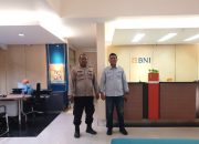 Patroli Perbankan, Polsek Rancasari Monitoring Keamanan Kantor Bank