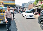 Personil Unit Samapta Polsek Astanaanyar Laksanakan Giat Yannas Siang Penjagaan dan Pengaturan Lalulntas