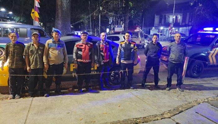 Antisipasi Kriminalitas Malam, Giat Patroli Kontrol Wilayah Polsek Sukajadi Polrestabes Bandung