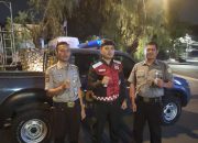 Polsek Regol menempati Strong Point Bandung Lautan Biru Antisipasi Kejahatan malam