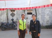 Bhabinkamtibmas Polsek Regol Sambangi Satpam perumahan Batu Mas