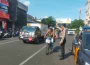 Gatur Lalin Sore, Samapta Polsek Regol, wujudkan Kamseltibcarlantas