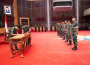 Kasum TNI Pimpin Sertijab Kapuspen TNI, Kapusjarah TNI, Kapusinfolahta TNI dan Kapus RB TNI