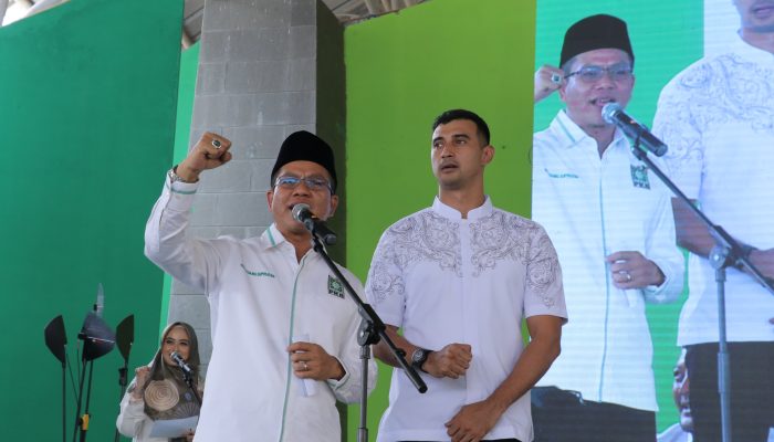 Di Giat Harlah PKB, Secara Resmi Ali Syakieb Diperkenalkan Dadang Supriatna Sebagai Calon Pendampingnya di Pilbup Bandung 2024