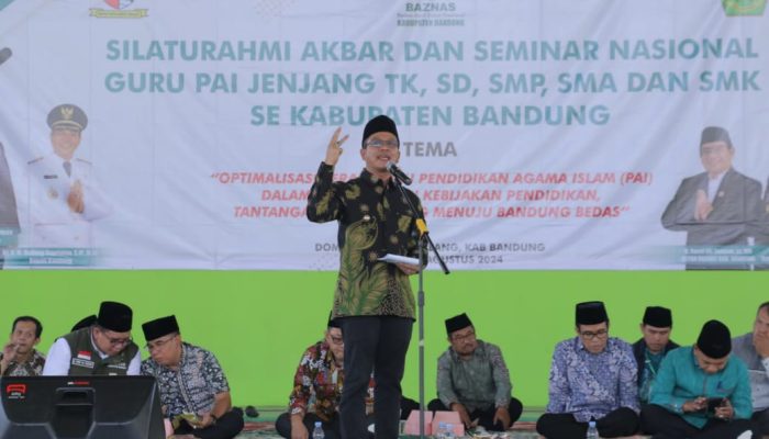 Kang DS Sebut Pemkab Bandung Mendorong Para Guru PAI Dalam Program Sertifikasi