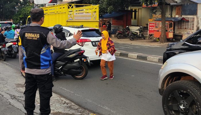 Polsek Sukajadi Rutin Gatur lantas Sebagai Wujud Pelayanan Kepada Masyarakat