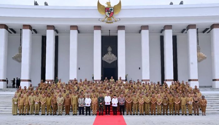 Panglima TNI Hadiri Pengarahan Presiden RI Kepada Kepala Daerah Seluruh Indonesia di IKN