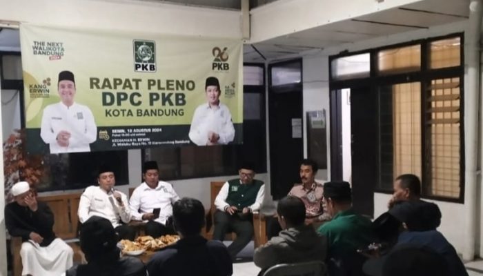 DPC PKB Kota Bandung Gelar Rapat Pleno, Ini Sejumlah Point Pembahasan