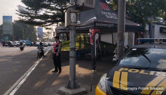 Giat Anggota Patroli Samapta 18.4 – D Polsek Sukajadi Polrestabes Bandung Yanmas Gatur Lalin Sore