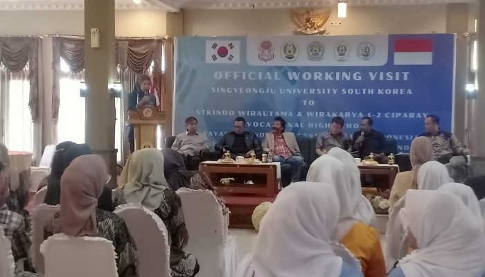Gyeongju University dan STKINDO Wirautama Bahas Kerja Sama Pendidikan di Ciparay
