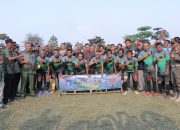 Bupati Bandung Buka Turnamen Sepak Bola Antar Linmas Desa di Ciparay