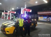 Pergelaran Personil Unit Samapta Polsek Bojongloa Kaler Sambangi masyarakat