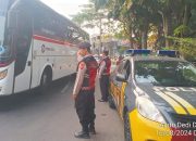 Cipta Kondusif Unit Samapta Polsek Bojongloa Kaler monitoring pusat keramaian