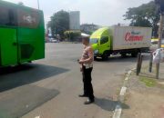 Cegah pelanggaran aturan lalu lintas Polsek Bojongloa Kaler laksanakan Sosialisasi keselamatan berlalulintas kepada pengguna Kendaraan