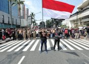 Tak Mau Kalah, Simpang Lima Asia Afrika Bandung Khidmat Sisihkan Waktu Tiga Menit Untuk Indonesia