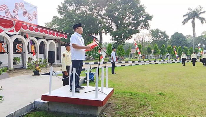 PTPN 4 Regional 1, Laksanakan Upacara Bendera HUT RI Ke-79, Dan Pemberian PMP Kepada 84 Karyawan