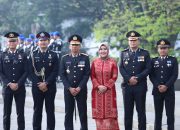 Upacara Pengibaran Bendera Sang Merah Putih Dalam Rangka Peringatan HUT RI Ke 79 Tingkat Provinsi Jabar Tahun 2024