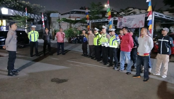 Polsek Babakan Ciparay Gelar Apel KRYD Guna wujudkan Kota Bandung Kondusif