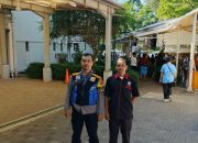 Jajaran Polsek Cicendo Polrestabes Bandung Melaksanakan Monitoring Giat Paskah Gereja Pandu